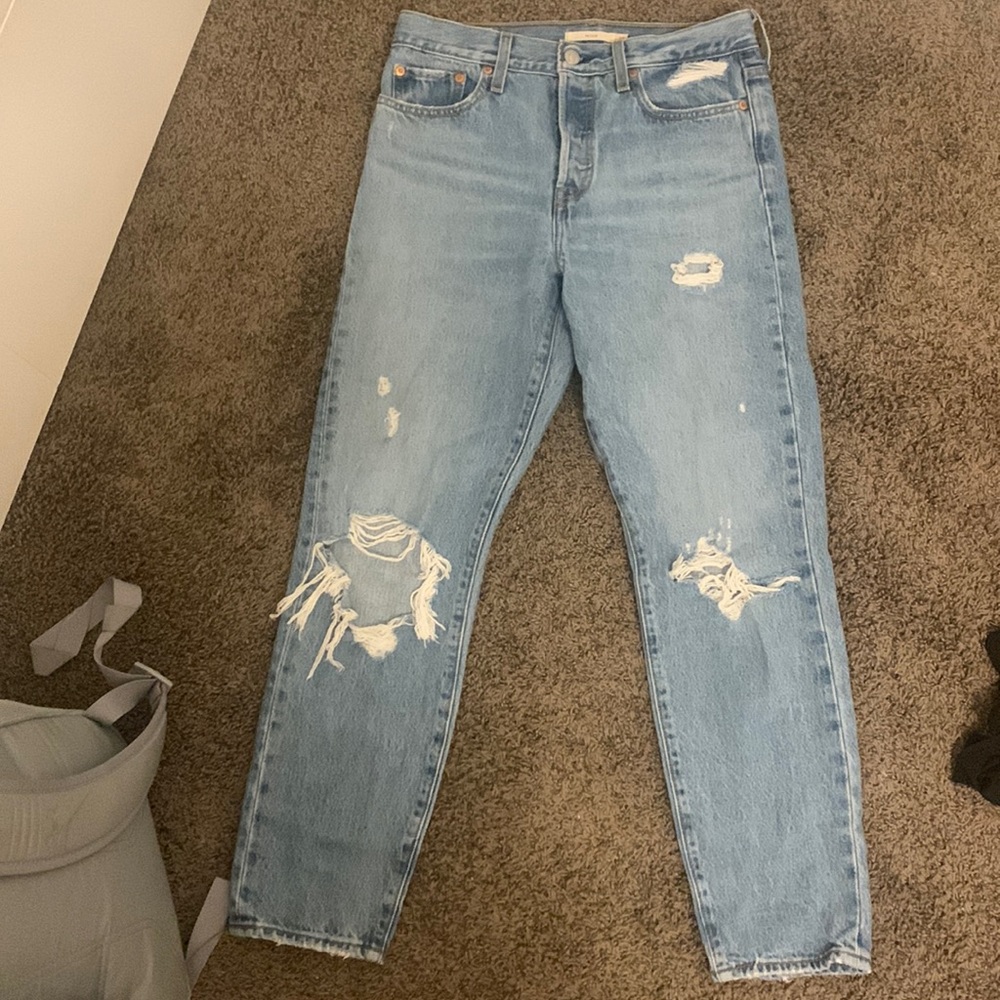 Levi Wedgie jeans